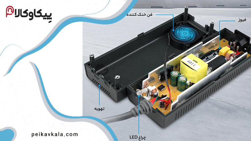 قطعات داخلی آداپتور